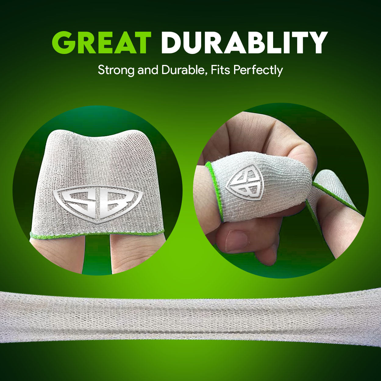 SpinBot BattleMods NinjaX + 2 Pairs of Silver Fiber Finger Sleeves Combo