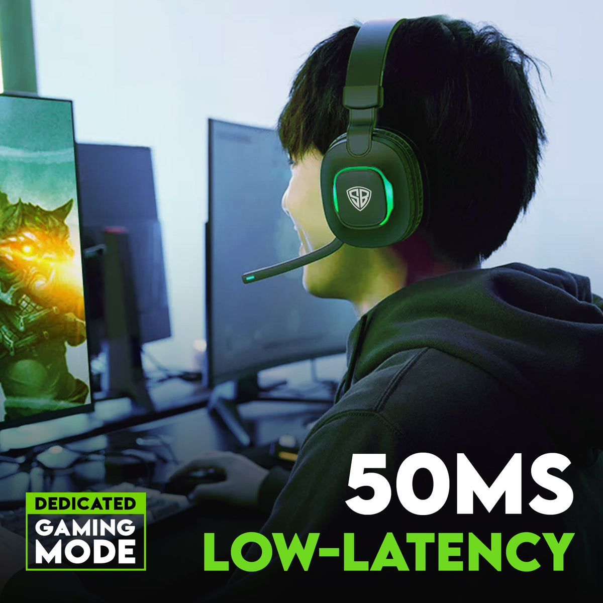 No discount latency headphones