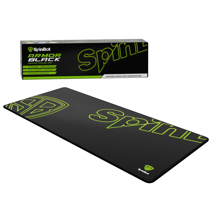 Spinbot mousepad with packaging