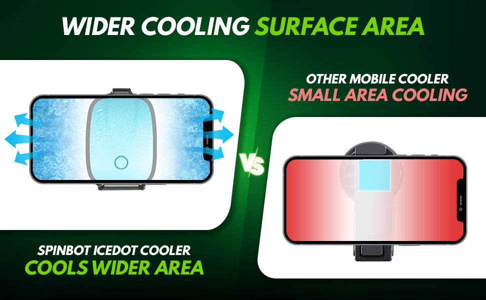 Spinbot Instant cooling mobile cooler