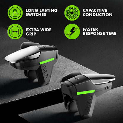 SpinBot BattleMods Apex | Mobile Gaming Triggers | Zero Lag Response | 5X Faster with Capacitive Conduction | for BGMI/Free Fire Max/COD Mobile