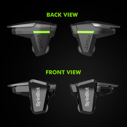 SpinBot BattleMods Apex | Mobile Gaming Triggers | Zero Lag Response | 5X Faster with Capacitive Conduction | for BGMI/Free Fire Max/COD Mobile