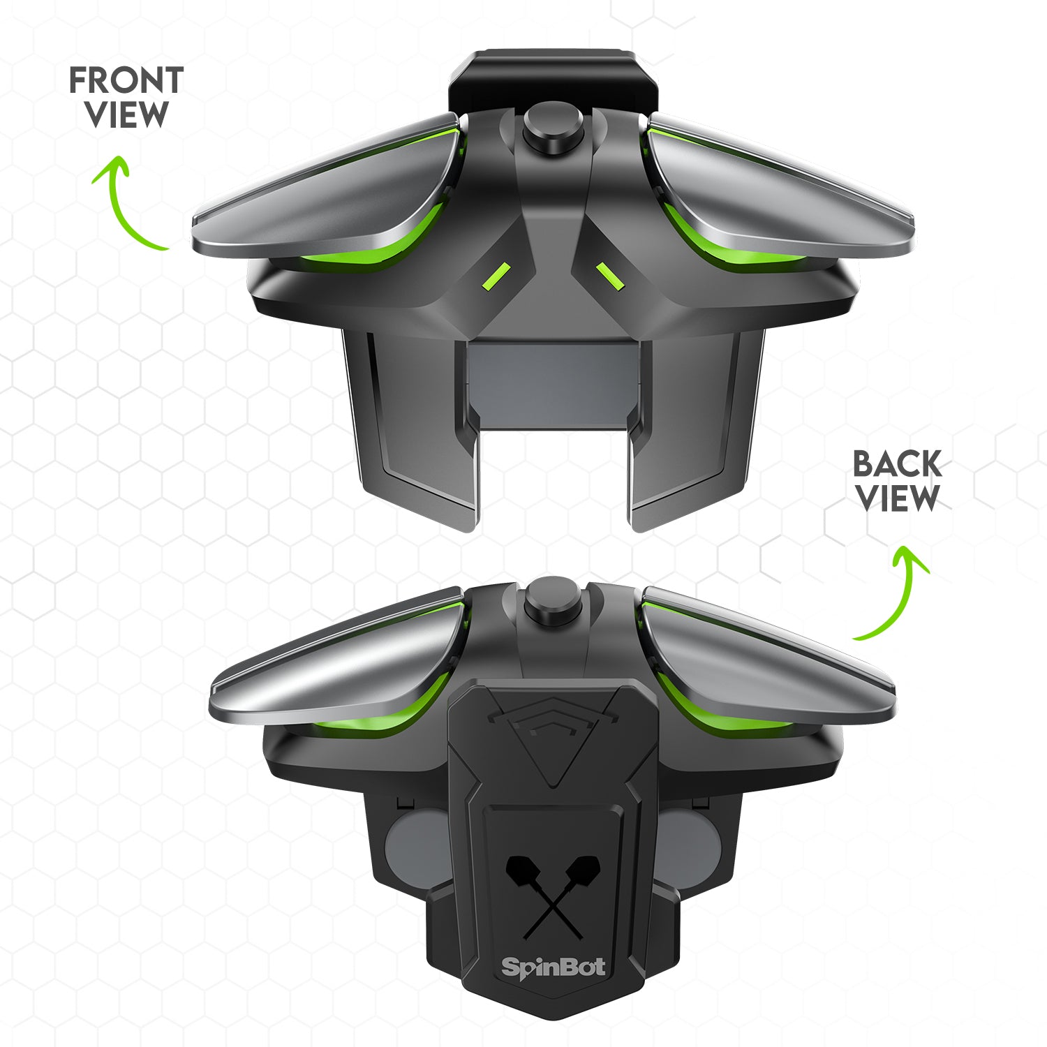 SpinBot BattleMods Argo 4 Buttons Gaming Trigger | Get a Six Finger Cl