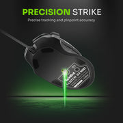 SpinBot Clutch GT900 with 7200 DPI Gaming Sensor |8 Programmable Buttons | RGB Wired Optical Gaming Mouse (Black)