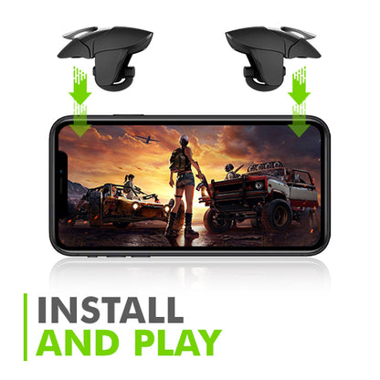 Spinbot Battlemods X1 Black trigger for freefire