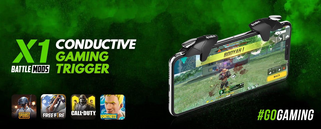 Spinbot Battlemods X1 Black gaming trigger