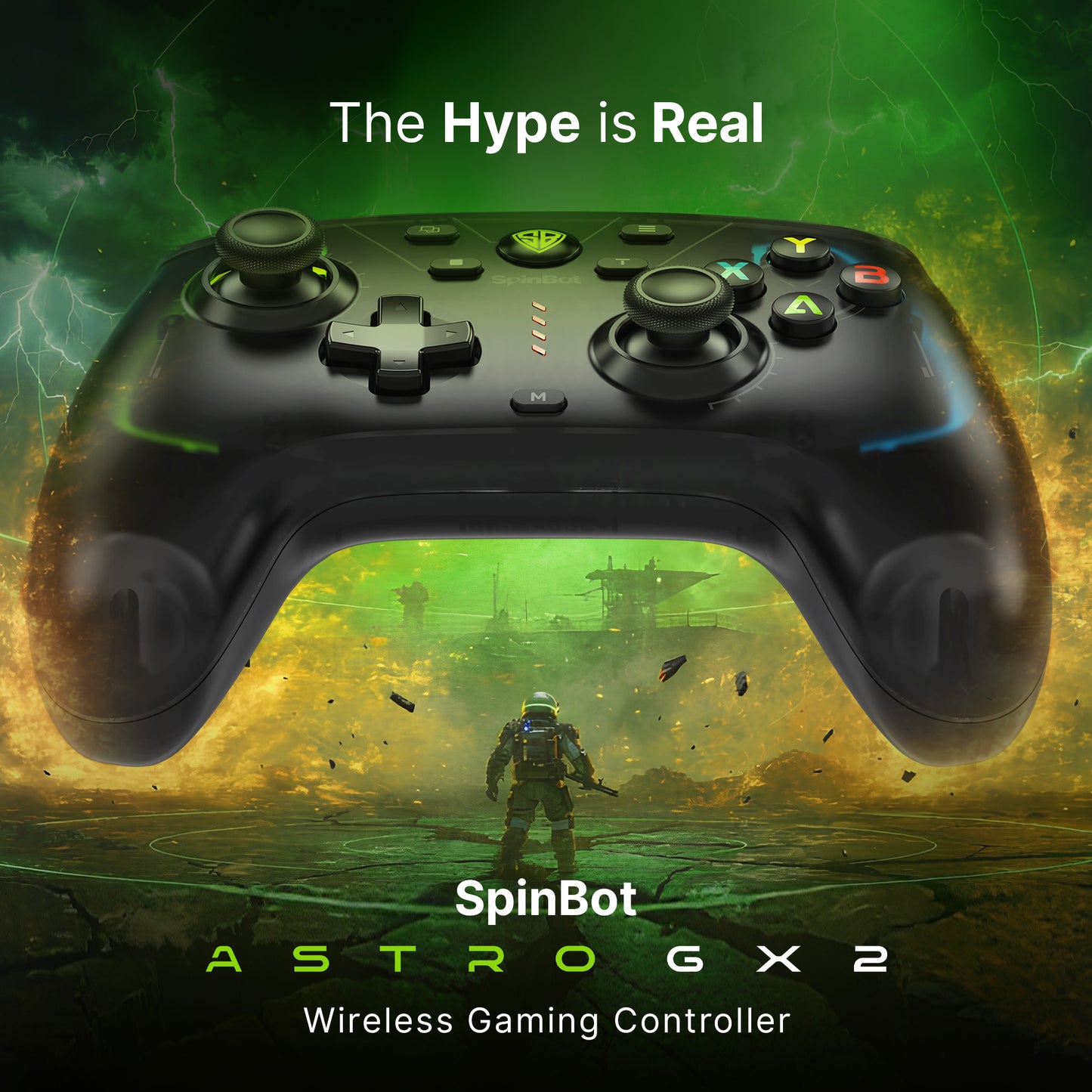 SpinBot Astro GX2 Wireless PC Controller