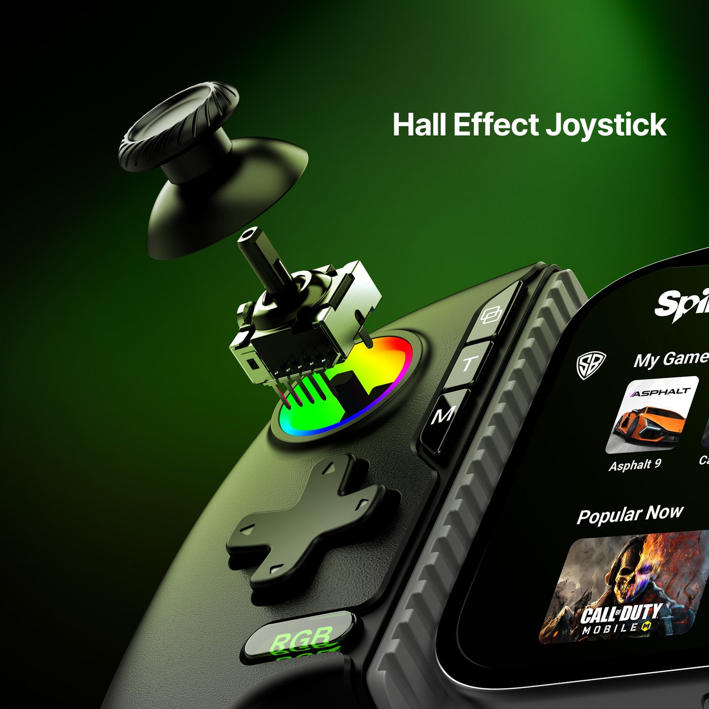 SpinBot Arcade Smartphone Gamepad