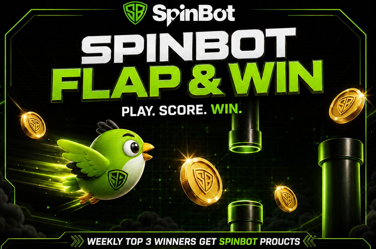 SpinBot Flap & Win weekly gaming challenge