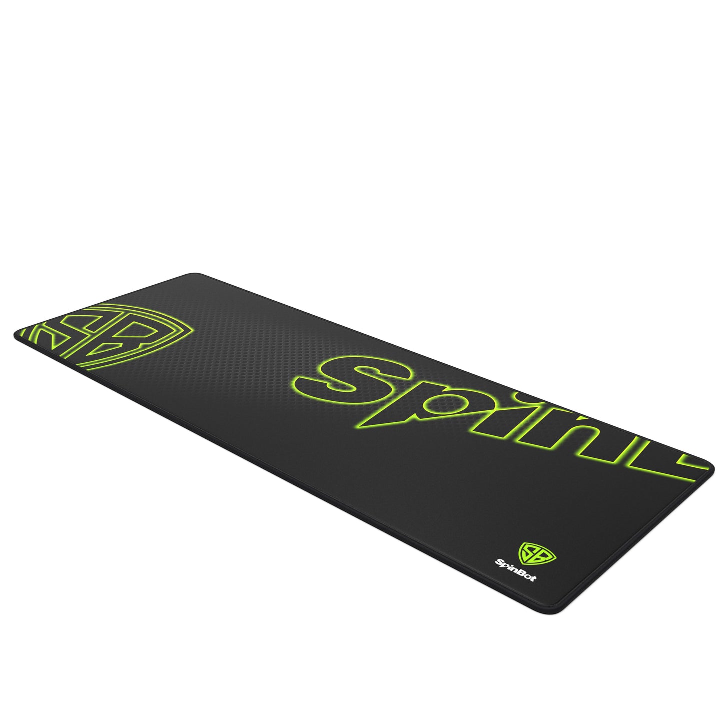 SpinBot Armor black mousepad