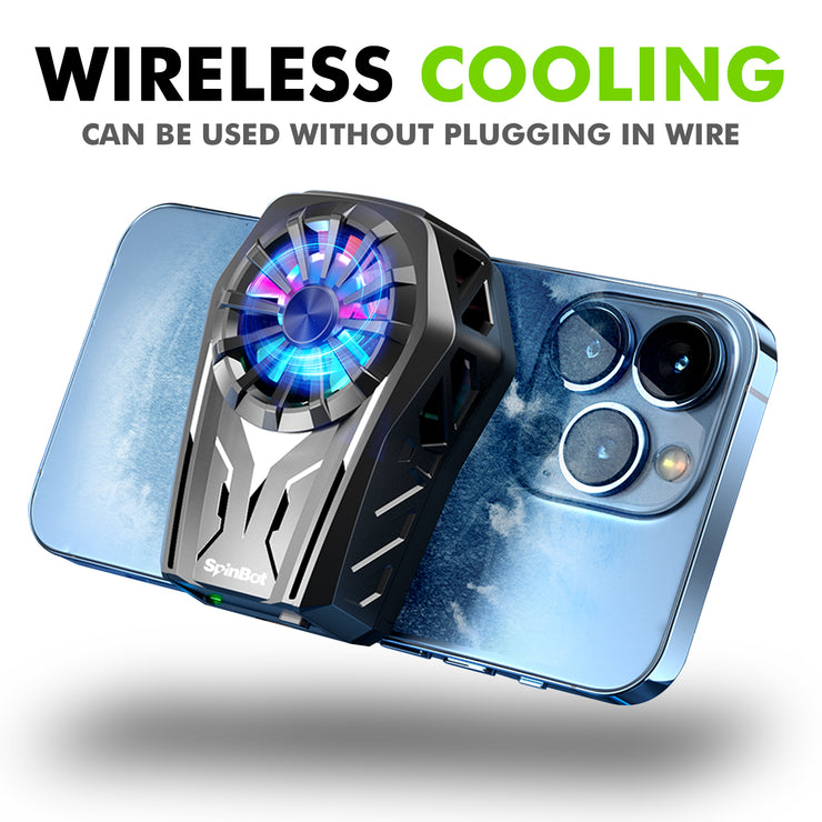 SpinBot IceDot Wireless Semiconductor Mobile Phone Cooler for Gaming –  WEERAA MARKETING LLP
